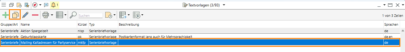 A2 S1 Textvorlage kopieren